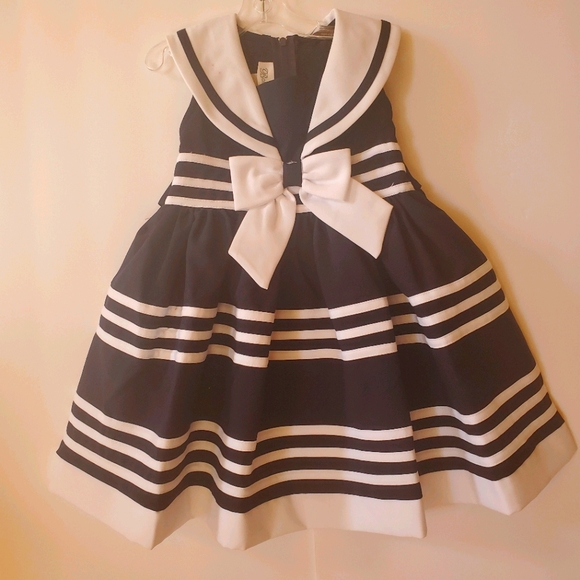 Bonnie Jean Other - Navy/White 2T sundress